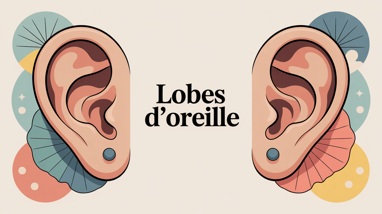 illustration lobes oreille santé esthétique