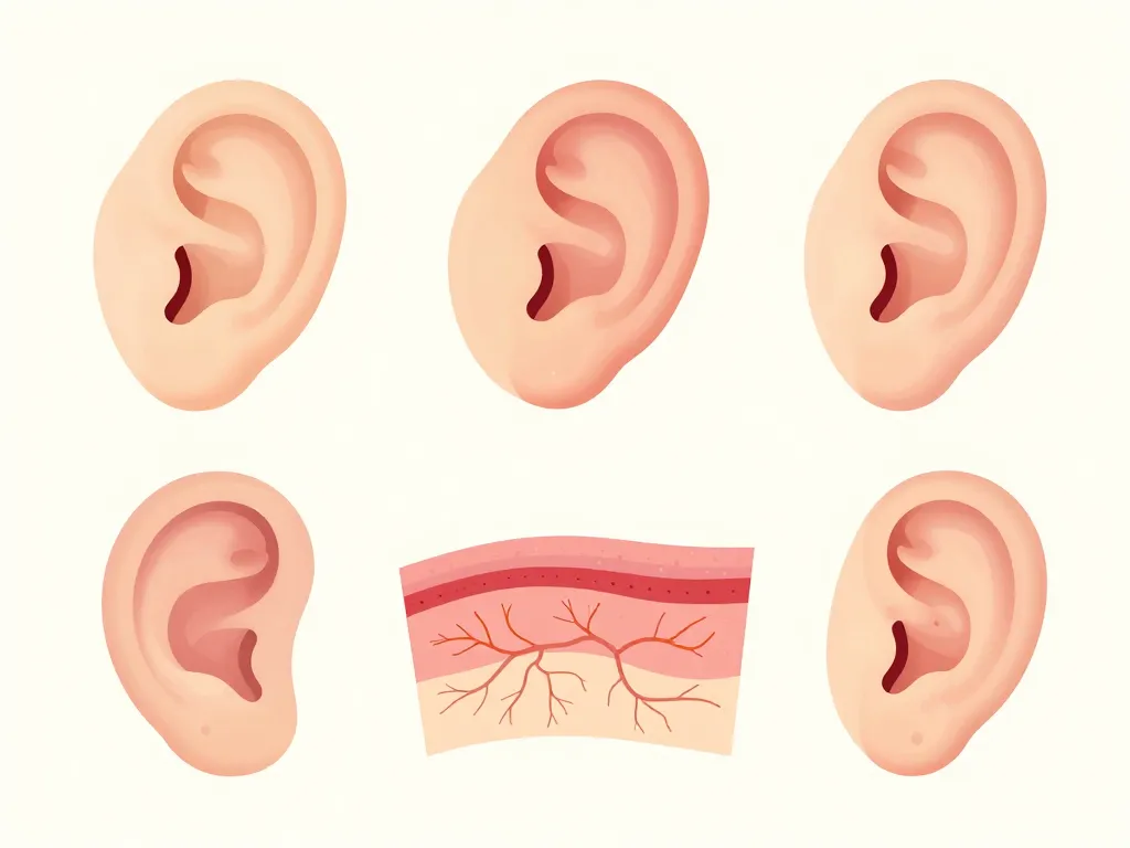 morphologie lobes oreille formes anatomie
