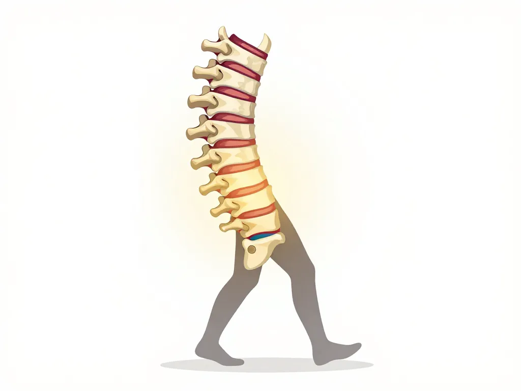 peut-on marcher avec un tassement de vertèbre schéma vertèbre comprimée