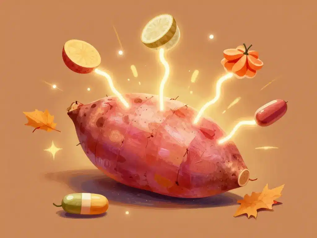 Santé patate douce legume ou feculent bienfaits