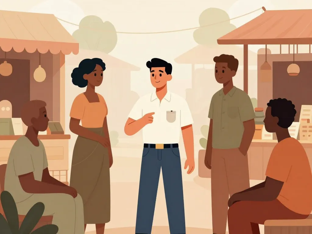 Tena client rôle sur le terrain Madagascar