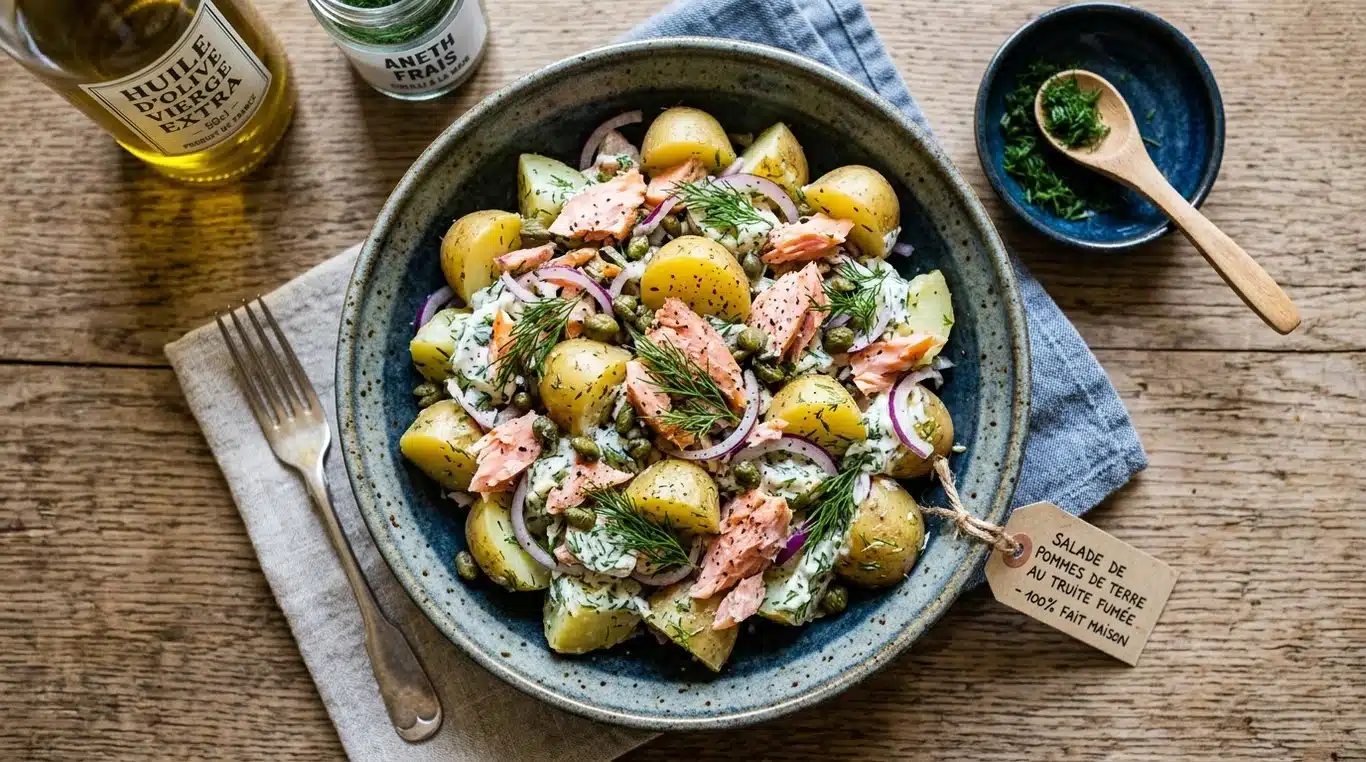 Salade de pommes de terre santé à l'IG optimisé