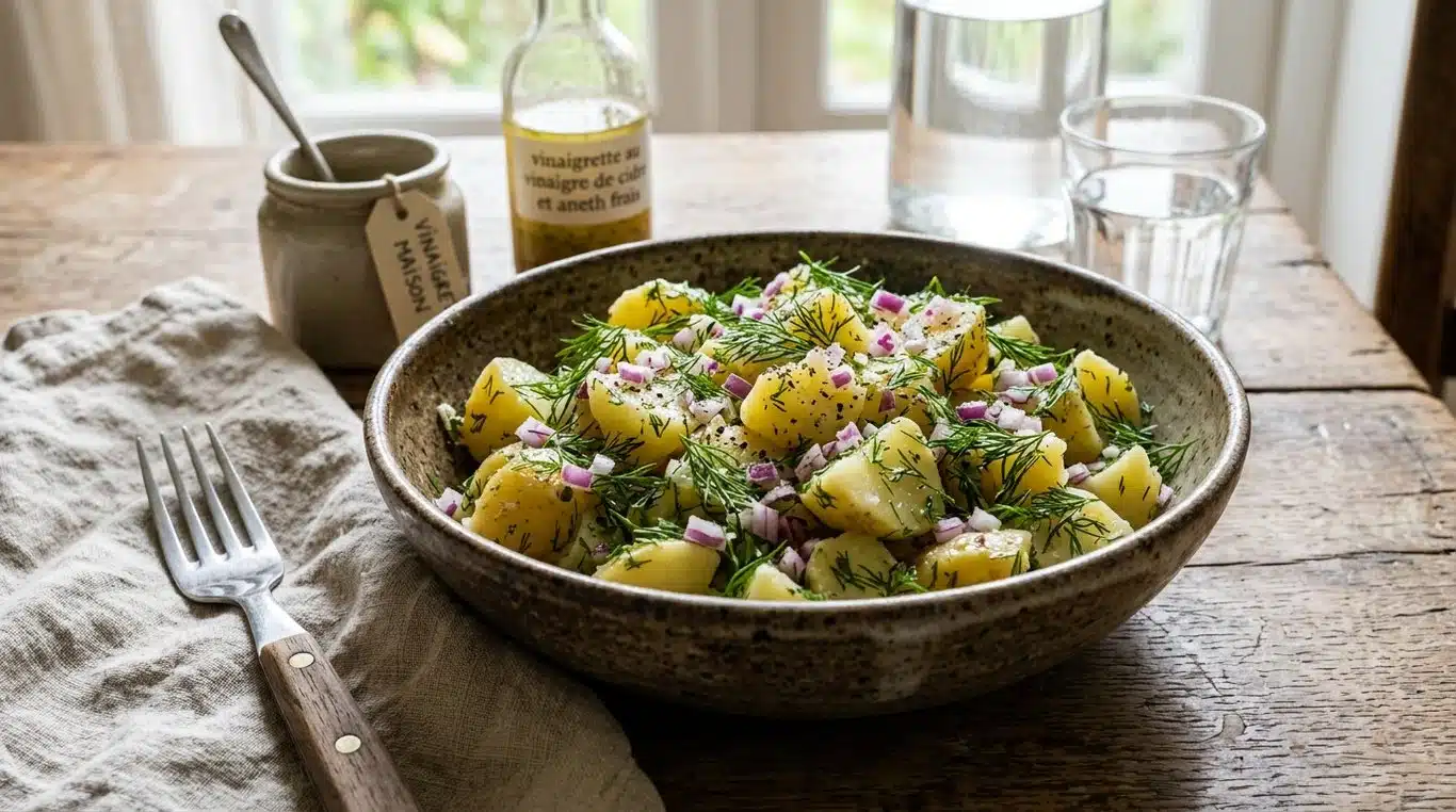 Salade de pommes de terre à l'aneth