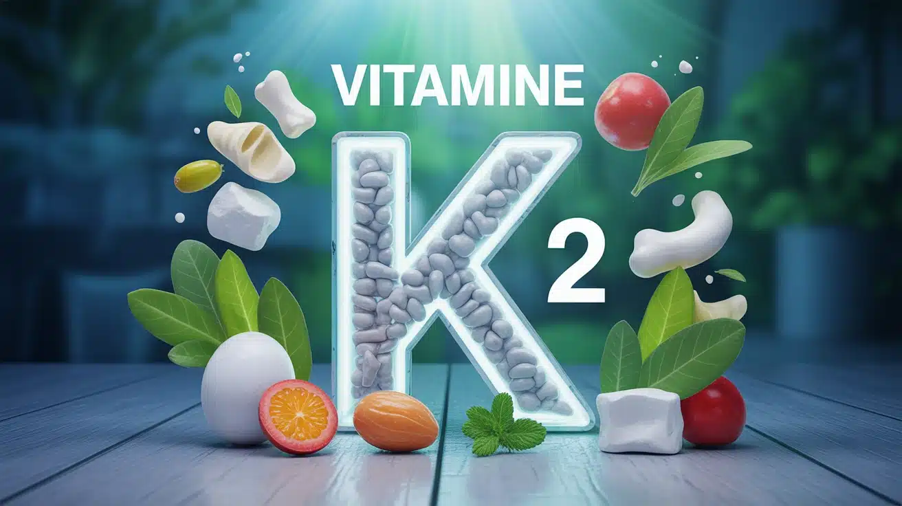 illustration vitamine K2 santé cardiovasculaire et osseuse