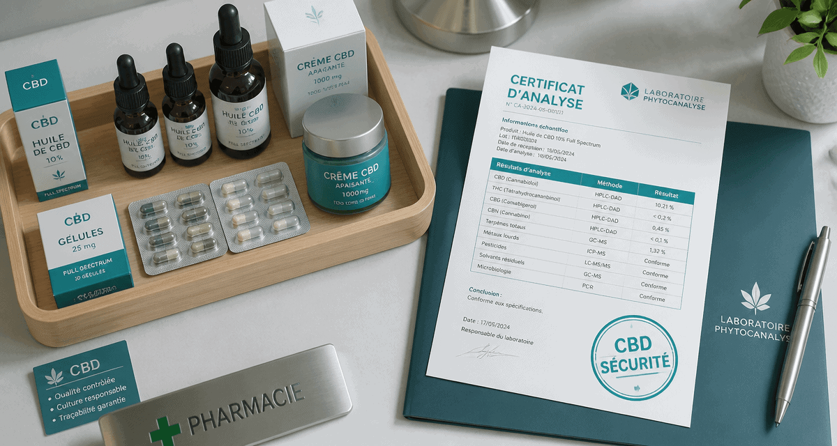 cbd en pharmacie sans ordonnance flacons gélules crèmes