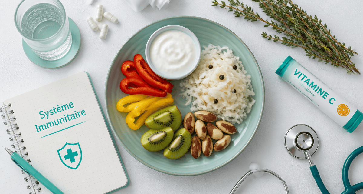 Renforcement du systeme immunitaire avec aliments probiotiques
