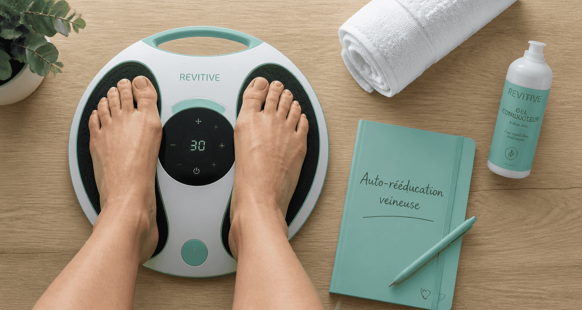 revitive avis kiné stimulateur circulatoire pieds nus