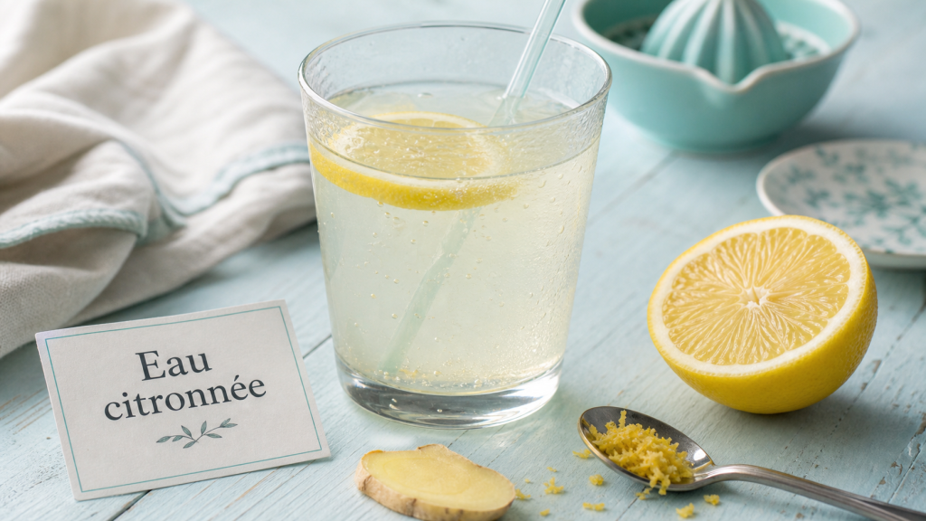 Jus de citron le matin pour maigrir avis : verre d’eau citronnée
