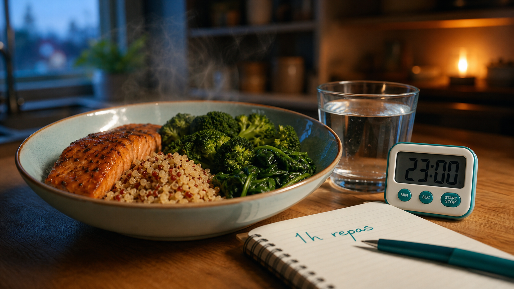 OMAD : manger une fois par jour, 23h de jeûne, repas unique