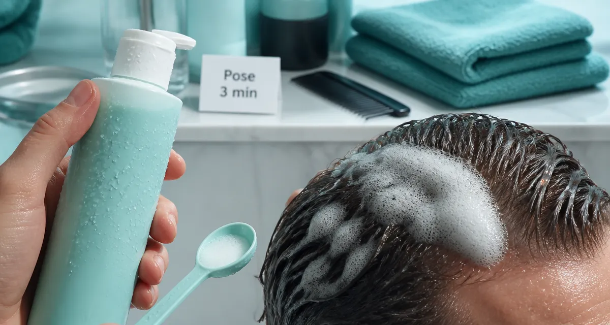 Shampoing antifongique sans ordonnance pour cuir chevelu en 4 semaines