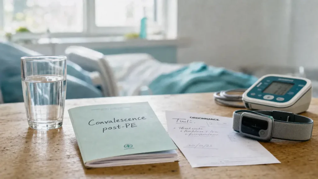 Convalescence après une embolie pulmonaire : étapes, reprise d’activité et prévention