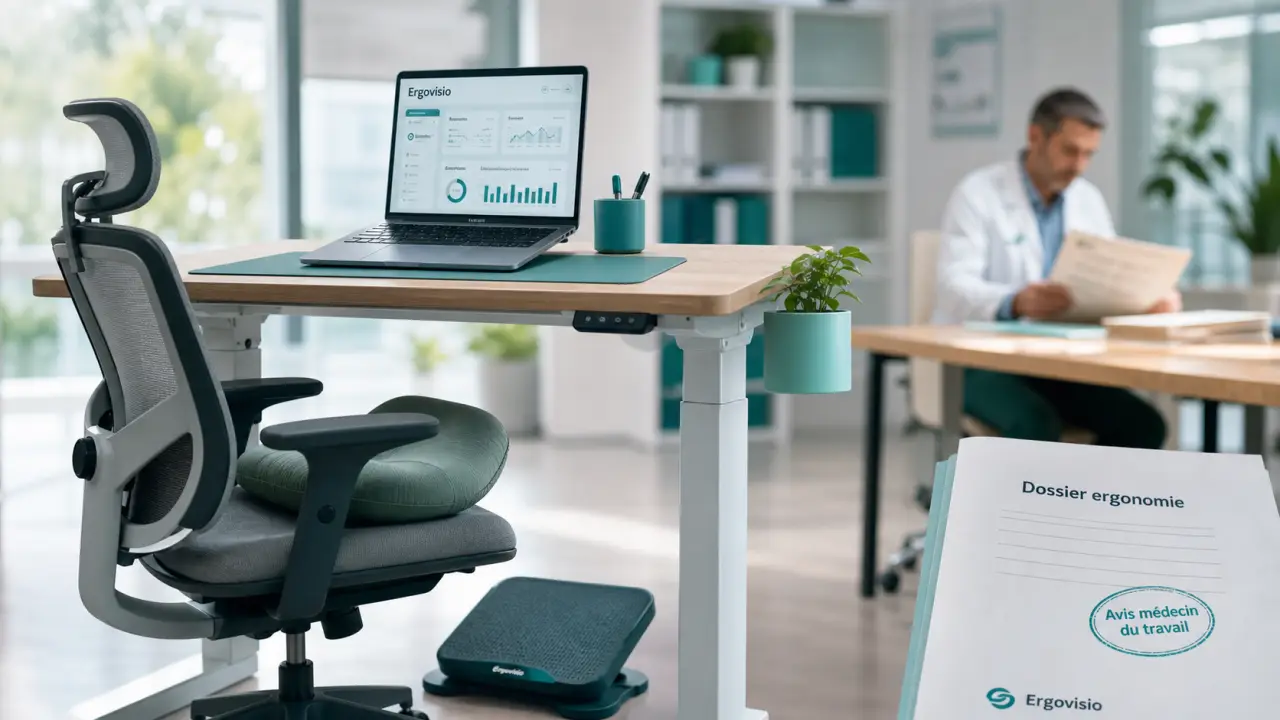 Peut on travailler avec une sacro-iliite : poste de travail ergonomique au bureau