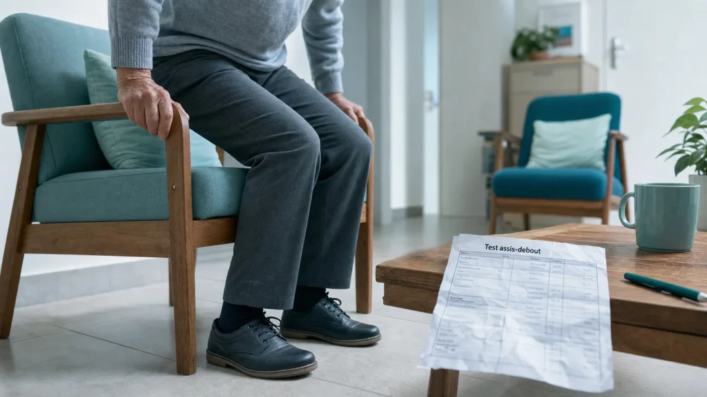 Jambes sans force pour se relever : fatigue, sarcopénie ou signal d’alerte ?