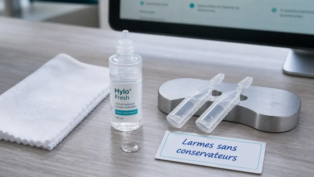 Sécheresse oculaire : choisir les larmes artificielles les plus efficaces selon vos symptômes