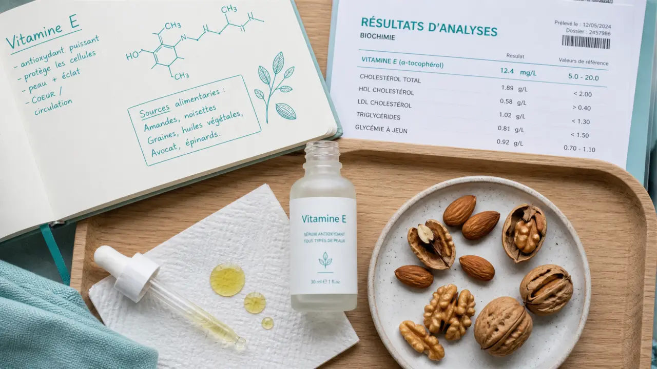 Carences en vitamine E : signes neurologiques