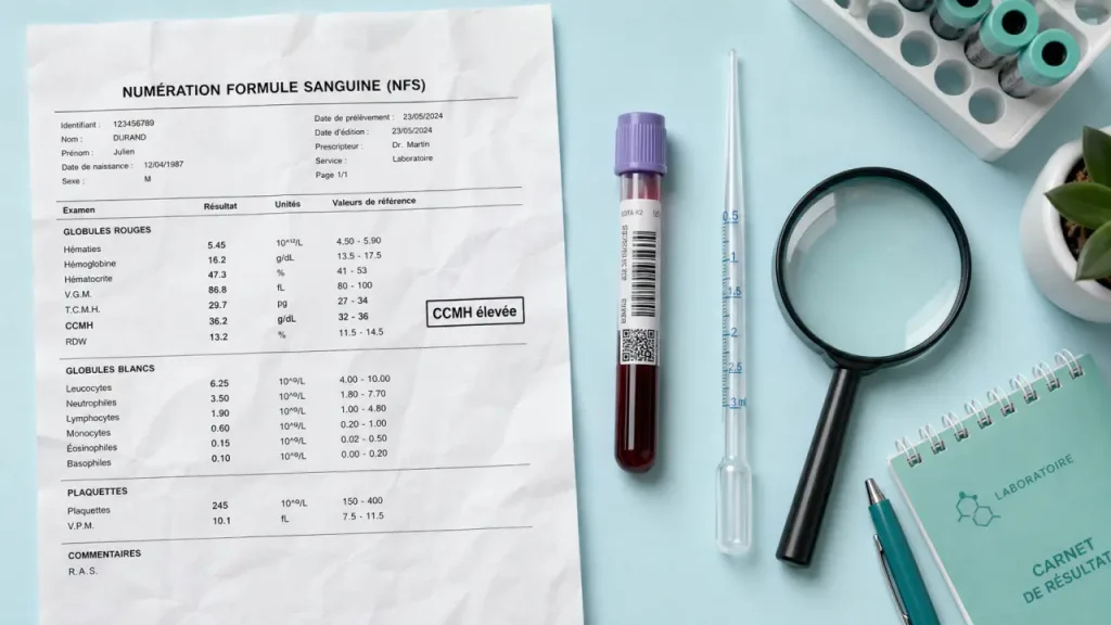 CCMH supérieur à 37 g/dL : erreur de labo ou vrai signal ?