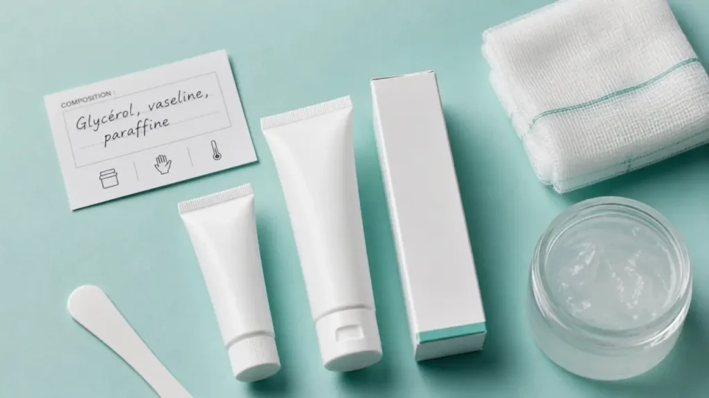 Glycérol, vaseline, paraffine : quels risques réels pour la peau ?