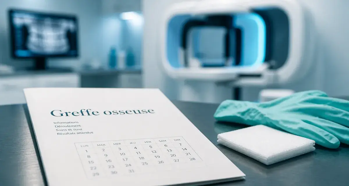 Greffe osseuse dentaire arrêt de travail en clinique moderne