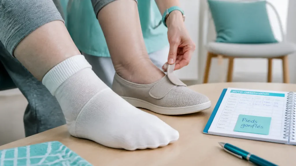 Pieds gonflés avec Parkinson : œdème, rigidité ou effet du traitement ?