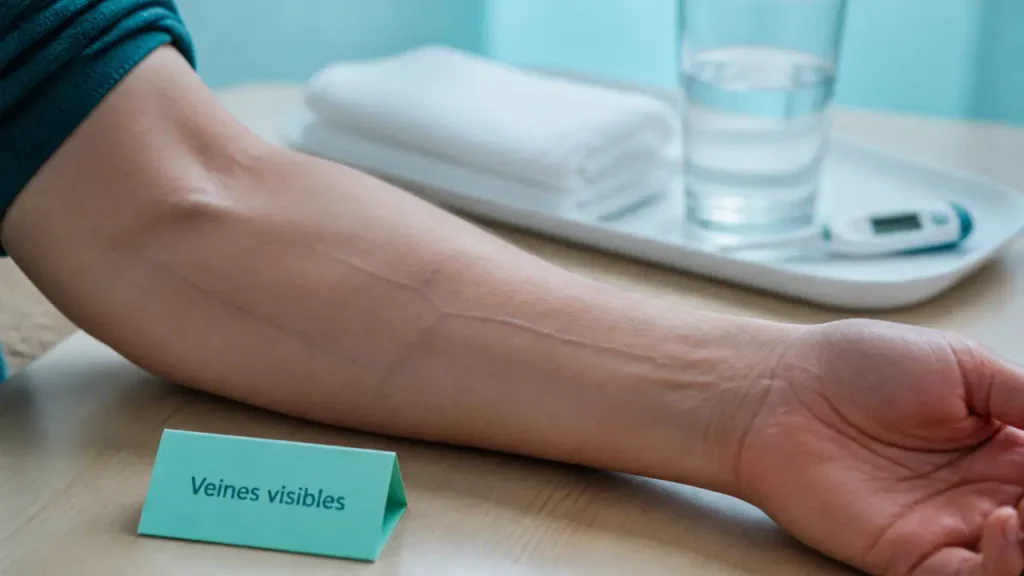 Veines visibles sur les bras : causes normales, signes d’alerte et quand consulter