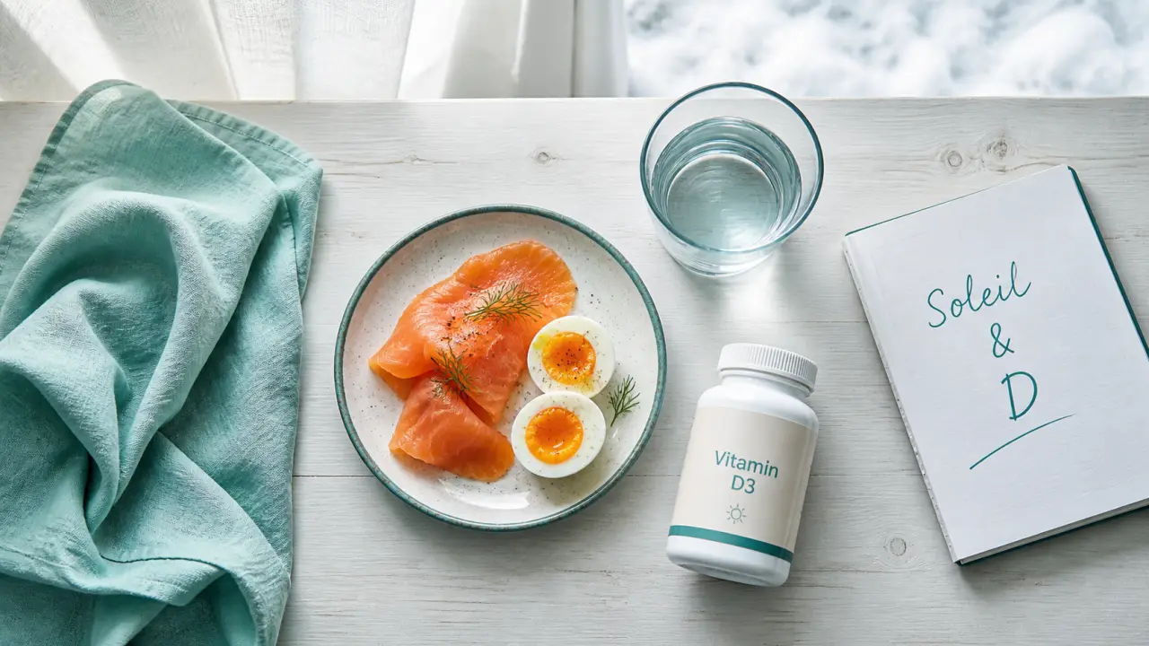 Remède de grand-mère manque de vitamine d : soleil, aliments, huile de foie de morue