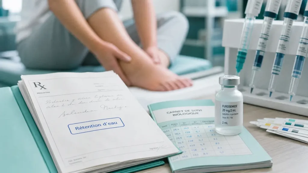 Rétention d’eau : quels traitements sur ordonnance et quand consulter ?