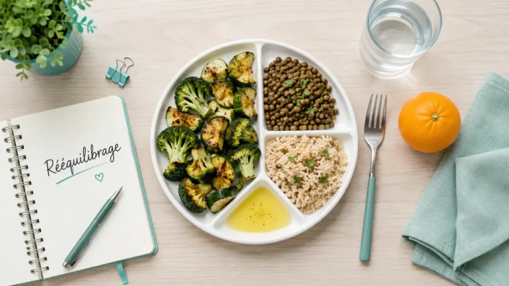 Perdre du poids sans régime strict : les 5 repères d’un rééquilibrage alimentaire qui tient