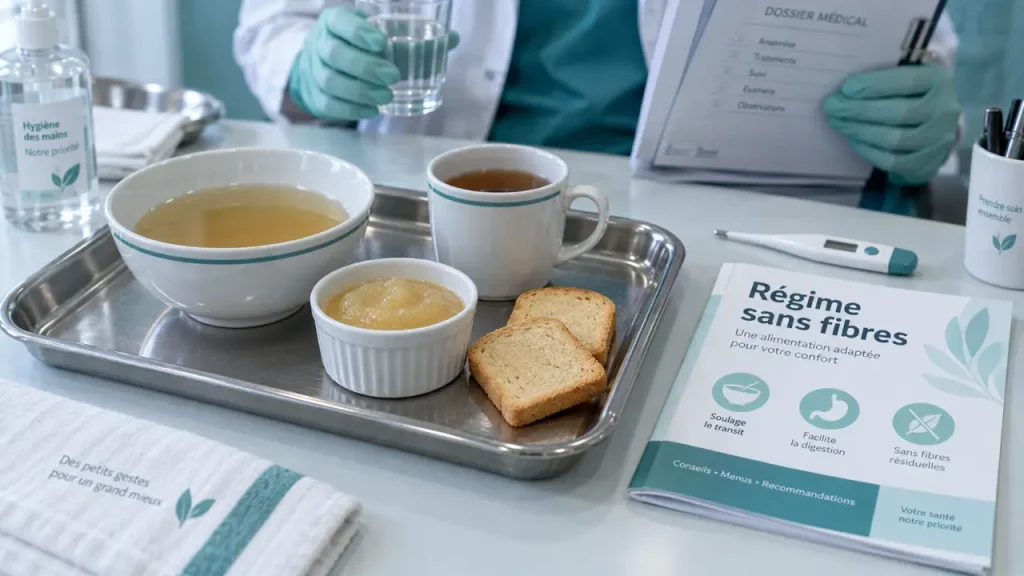 Régime sans fibres : 1 à 3 jours avant une coloscopie et les aliments à écarter