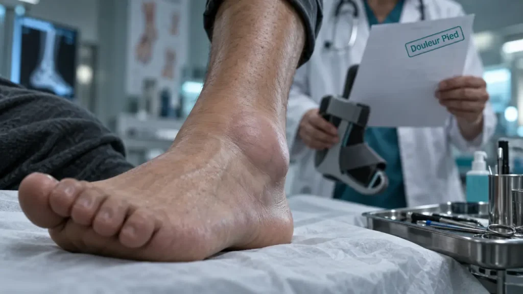 Algodystrophie du pied : reconnaître les signes et agir tôt après une blessure