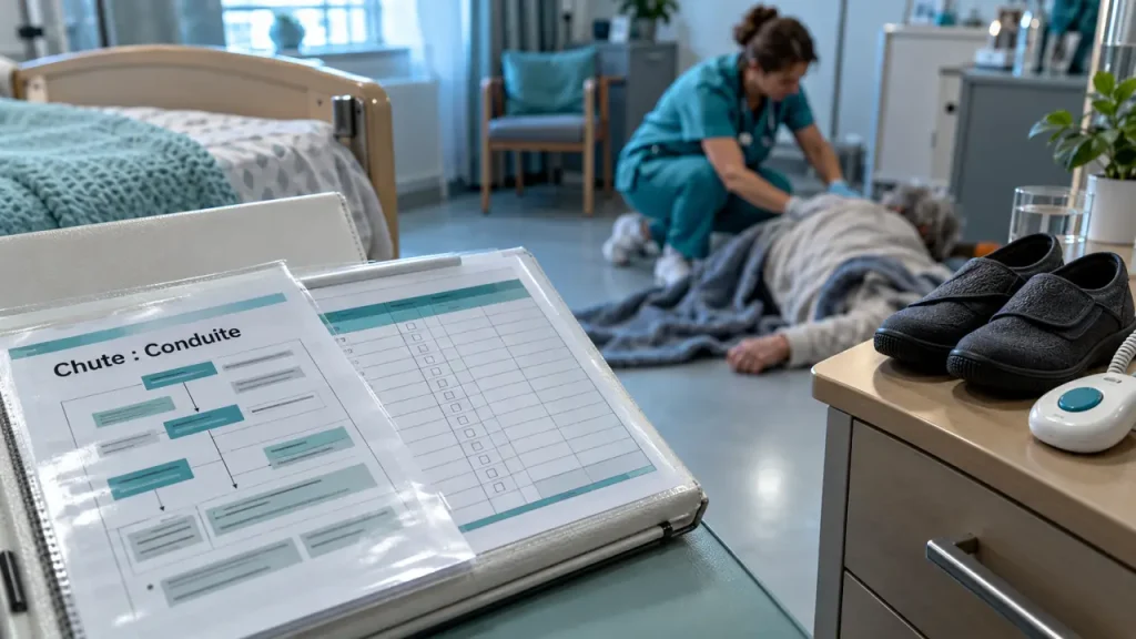 Chute en EHPAD : les signes d’alerte à repérer avant tout relevage